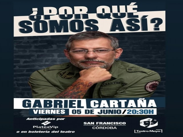 Encuentro: &iquest;Por qu&eacute; somos as&iacute;? con Gabriel Carta&ntilde;a