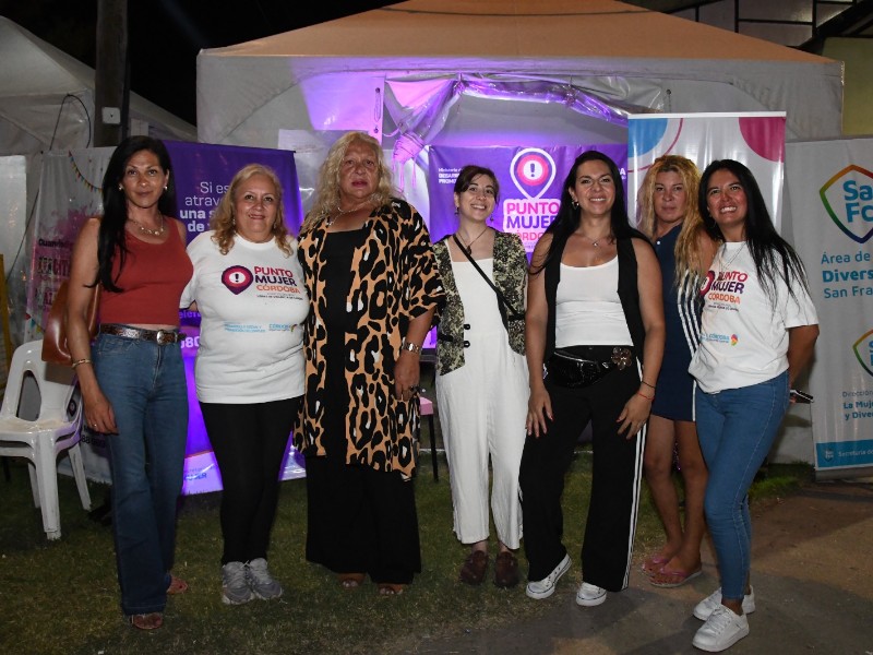 Distintas áreas de la Municipalidad de San Francisco dijeron presente con sus espacios en el Festival de la Buena Mesa