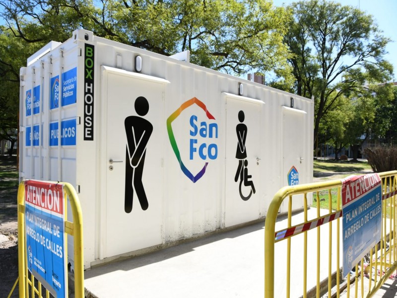 Baño público en el Ctro Cívico: "Estamos cumpliendo con un pedido de muchos años de los vecinos"