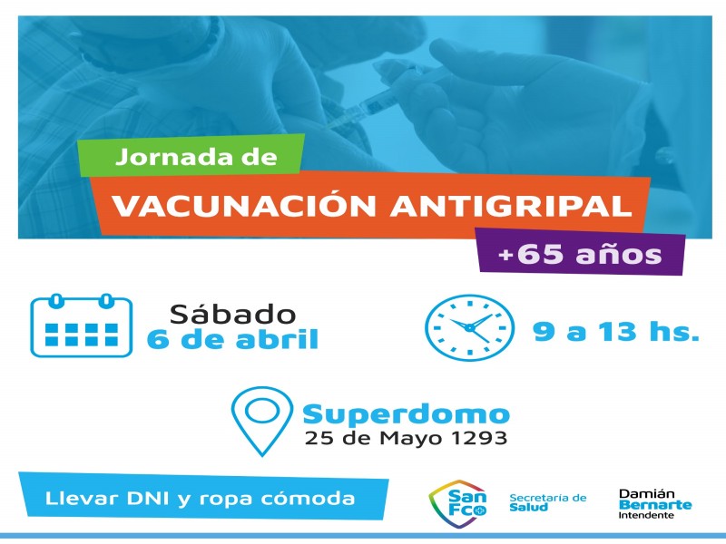 Comienza la Campaña gratuita de Vacunación Antigripal para mayores de 65 años