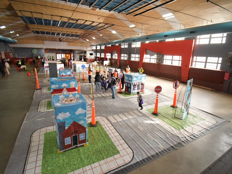 Niños del Nivel Inicial participaron de una actividad de educación vial