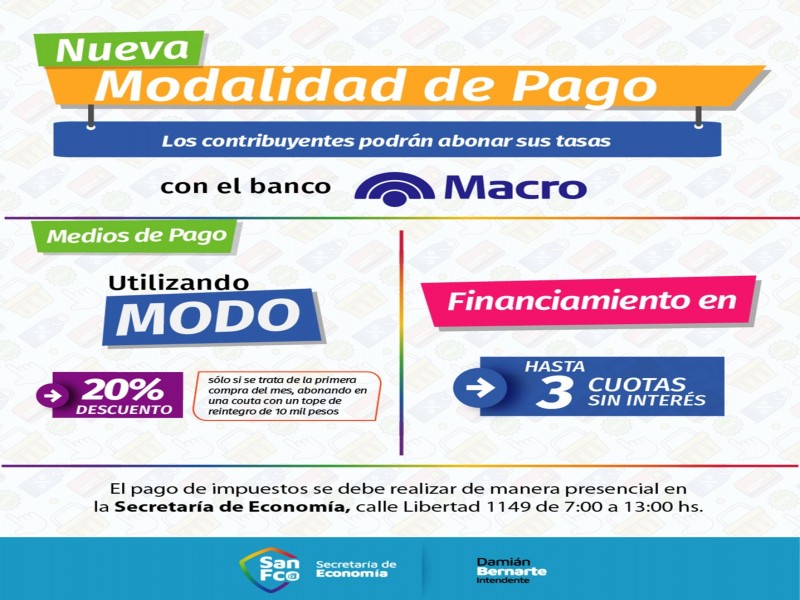 Secretaría de Economía: se implementa una nueva modalidad de pago