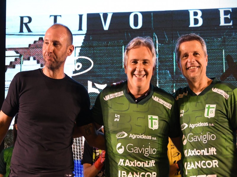 Aróstegui: “La Provincia y la Municipalidad tienen puesta la camiseta de Sportivo Belgrano”