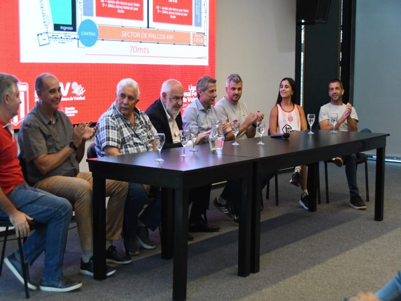 Se presentó la próxima edición de la Liga Nacional Femenina de Vóley en San Francisco