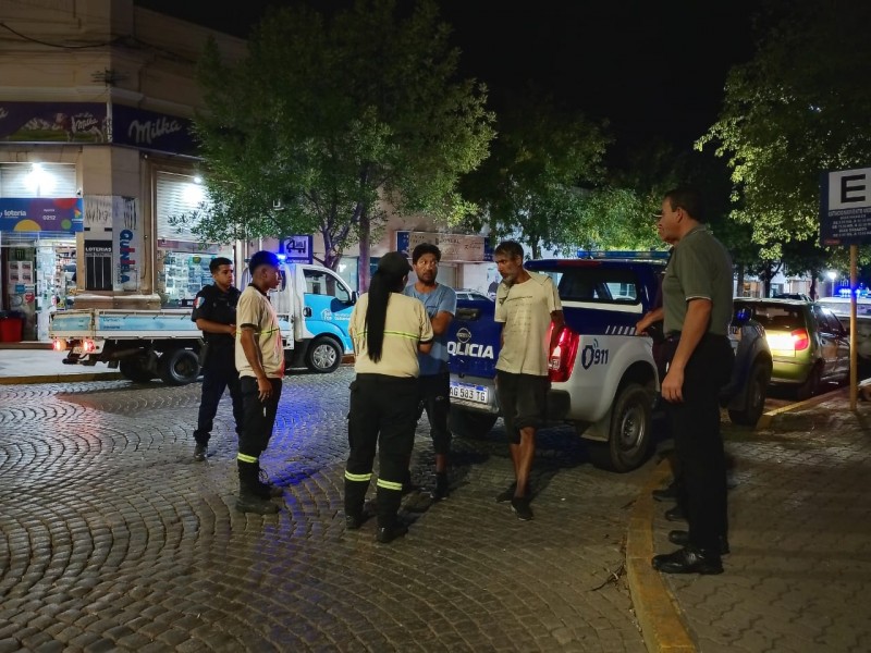 Operativo en San Francisco: Municipio fortalece controles sobre cuidadores de vehículos