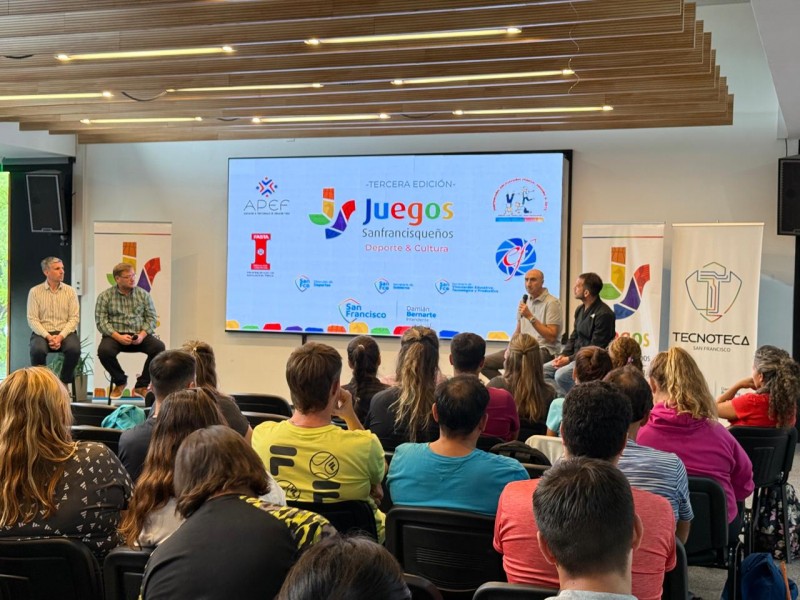 Se lanzó la tercera edición de los Juegos Sanfrancisqueños