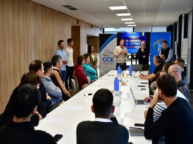 Comenzó la capacitación “Tu empresa al mundo”