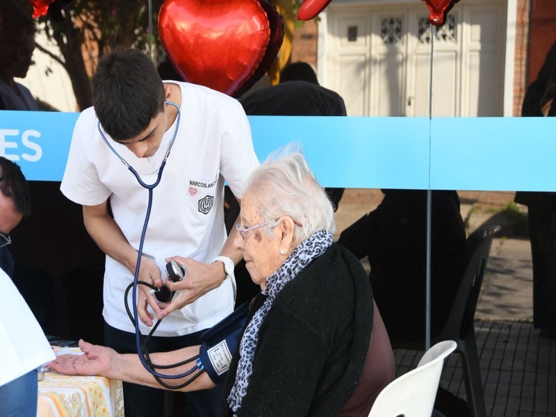 Día Mundial del Corazón: se realizaron controles preventivos