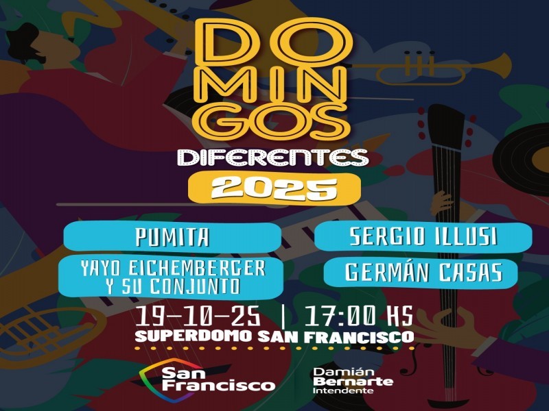 Se viene un nuevo encuentro del ciclo "Domingos Diferentes"