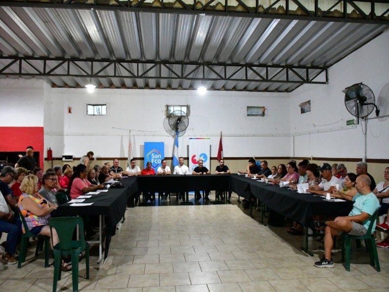 Se puso en marcha el Consejo Barrial de Prevención y Convivencia en barrio Bouchard