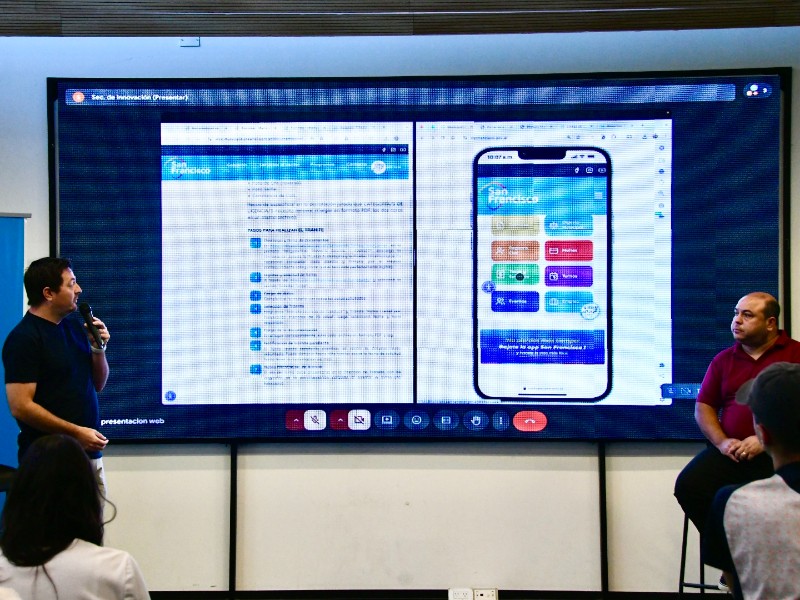 Se presentó la nueva página web del Municipio de San Francisco