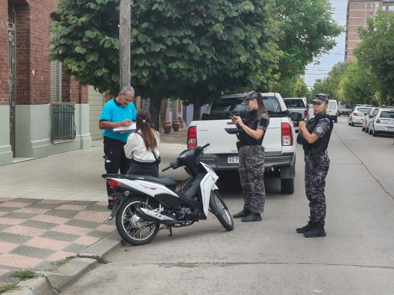 Se incautaron 14 motovehículos en operativo de control vehicular