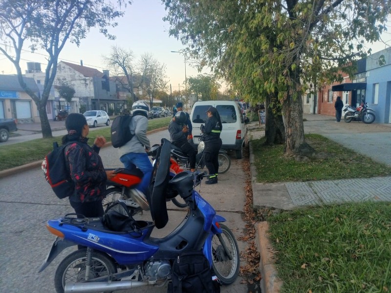 Secuestran 18 motocicletas por infracciones en operativo vehicular  