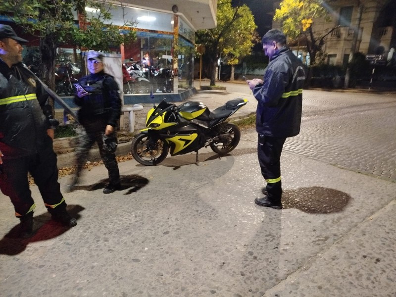 Controles de tránsito: retuvieron 20 motovehículos por infracciones