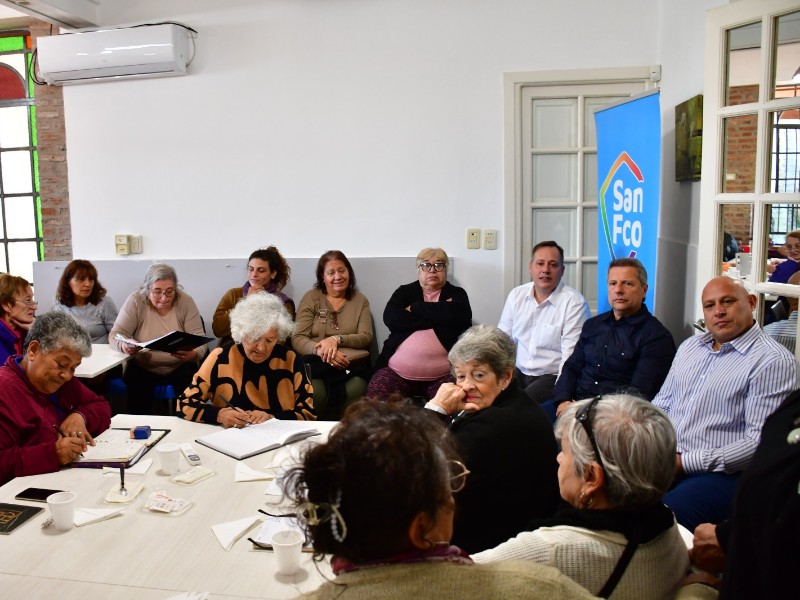 Comenzaron los Talleres Socio Recreativos para Adultos Mayores en San Francisco