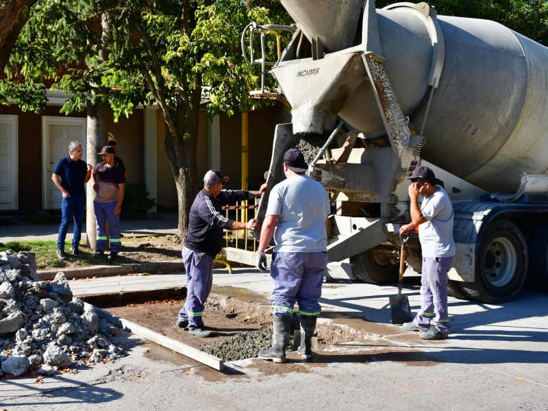 La etapa 12 del Plan Municipal de Bacheo siguió esta semana con intensa actividad