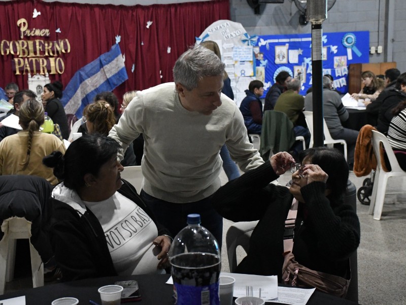 Bernarte aseguró que “en tres años barrio San Cayetano va a tener todos los servicios”